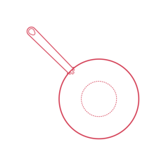 Objects Cooking Pans Wok 12 Inch Sketch Svg Vector, Free Vectors File
